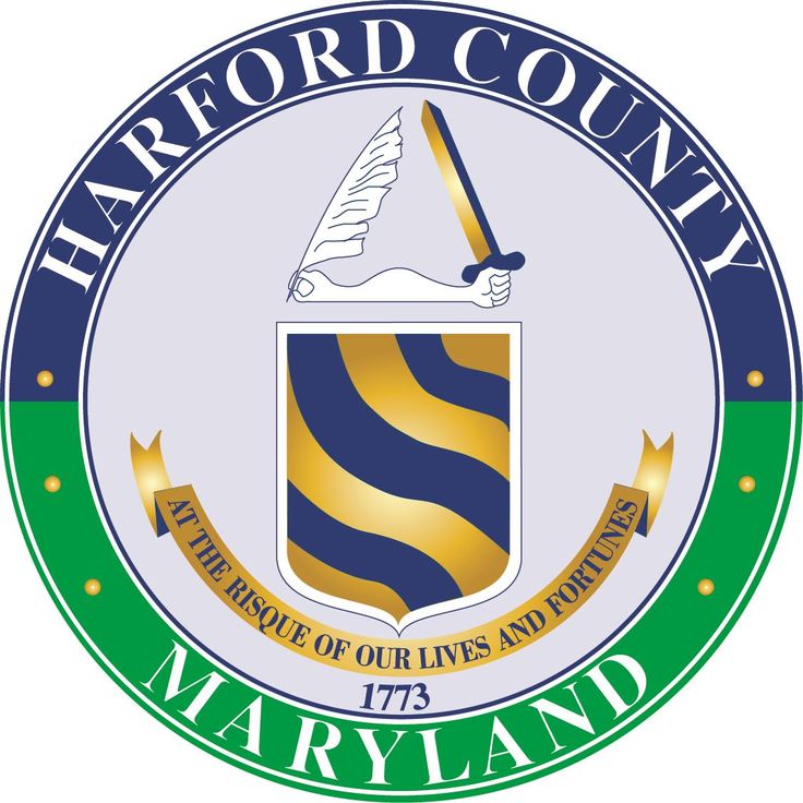 1773, Harford County, Maryland, United States, Seat_ Bel Air, Area_ 1,365 Km² #Harford #BelAir #Maryland (L25897)